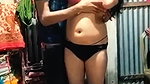 Indian desi bhabhi is dressing