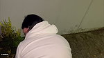 LizaRoxx Erwischt Spontaner Outdoor Quicky Am Strassenrand und Creampie Rausgepsst