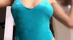 Desi babe Saina Titty Play for Her Fans