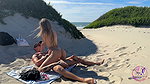bunny rabbits Verdammtes hubsches Teen am strand gefickt