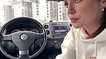 lunaroulette real Im auto auf dem Parkplatz gelutscht