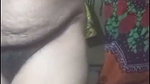 Aunty is oiling her pussy