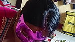 Blowjob with husbend big brother