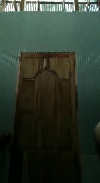 Shy girl making video for lover