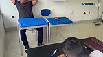 ! at school with two very students!