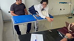 ! at school with two very students!