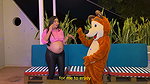 A friend gives me a surprise for my pregnancy