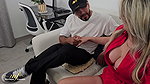 A MILF who owns a talent agency auditions a singer for a job – Monique Fuentes
