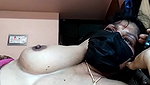 South Indian Tamil Aunty While Show Her Big Boobs