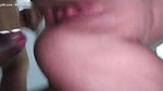 after 4-5 times fucking my bull was tired but i want more sex and cum so made hard his cock again and got him fucking me rough