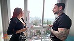 An Italian tourist fucks me raw with his big cock after closing a business deal – Andrea Castro & Dandy Love