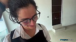 An unexpected gift for my stepsister and a comforting blowjob!