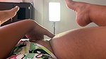 Beautiful Colombian brunette masturbating until she reaches intense orgasm