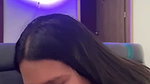 Beautiful Colombian Brunette Sucking a Thick Cock