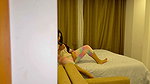 Beautiful tender girl is discovered masturbating in her pajamas by her friend and he fucks her