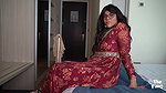 Big ass Indian girl is seduced by a sexy guest at the hotel