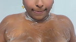 Big ass Indian shows her big ass in the shower
