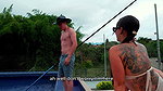 BIG ASS LATINA TAKES COCK ON THE SIDE OF THE POOL, Ridind on POV – Daniela Andrea & Pipe Boy