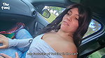 Big ass stepmom agrees to fuck a stranger in a public car