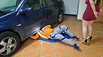 Big ass wife cuckolding with private mechanic