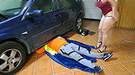 Big ass wife cuckolding with private mechanic