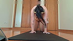 Big Ass Yoga Milf Cums Hard On White Dick