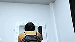 Big explosion of cum in the pussy of a young slut