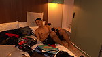 Big-bottomed stepmother shares her bed with her muscular stepson behind her husband’s back