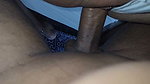 blowing bubbles of cum with my pussy after my black bull fucked me and creampied me at the motel
