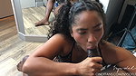blowjob in the hotel room before leaving -amateur couple- Nysdel