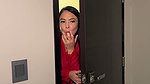 Busty busty babe fucks her sister’s ebony boyfriend on the sly