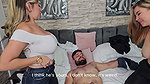 Busty doctor fucks her sick patient with her nurse and they have a delicious threesome