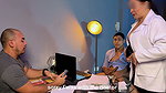Busty office secretary fucks muscular patient Daniela Gomez & Angel Cruz