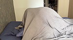 Casual and neglected food under the sheets -amateur couple- nysdel
