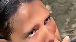 Caught blowjob in public