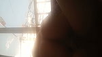 caught my step brother masturbating and his cock is full of precum so i help him to drain his cum to my pussy