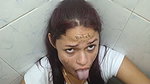 cheating gf used as a cum dumpster peeing her mouth and humiliating her