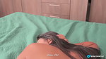 Cheating girl fucks her neighbor when her husband leaves her alone