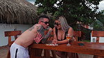 Cheating husband fucks petite blonde outdoors and his wife finds out, cum in my mouth! Naty Delado & Jeanpauloficial