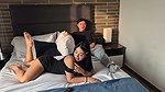 Cheating wife and betrays her husband with her brother-in-law
