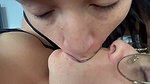 Close up of a Hard Tongue Blowjob