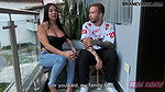Colombian MILF Silvana Lee fucks in her favorite poses after an interview with Brian Evansx