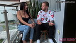 Colombian MILF Silvana Lee fucks in her favorite poses after an interview with Brian Evansx