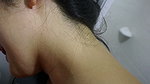 couple helps their boyfriend without hands by giving him a blowjob