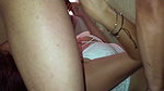 cuckold hubby films how 18yo big cock boy fucks my mouth and pussy hard in front of him without mercy
