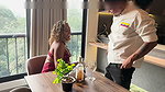 Curvy Hot ebony milf its planted for her Date and fuck the chef big cock for confort- Carla Morelli