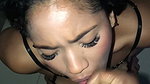 cute brunette secretly gives a delicious blowjob to her friend’s boyfriend -Amateur couple- Nysdel