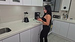 Cute Latina Pays Plomero Apprentice with a Good Ride on His Cock and She Comes Richly