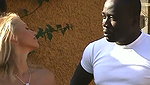 90s Gabriella Tchekan Csting BTS scenes with a black and white guy