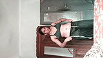CUTIE DESI GIRL STRIPPING DRESS SHOWING SEXY NUDE FIGURE CLOSEUP